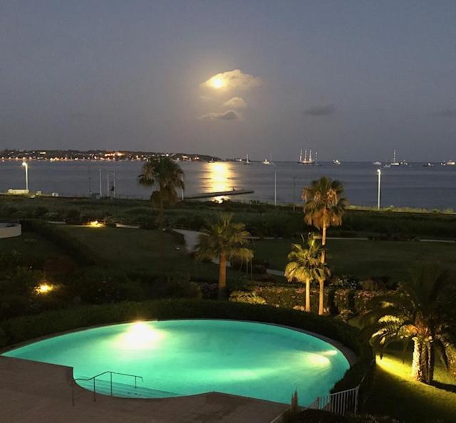 Vue Mer Juan Les Pins Antibes Kültér fotó