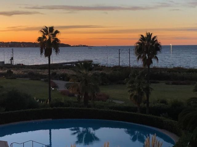 Vue Mer Juan Les Pins Antibes Kültér fotó